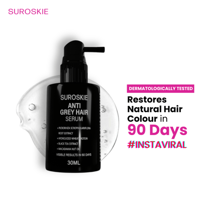 Suroskie ANTI-GREY Hair Serum (30ML)-Single | ₹649
