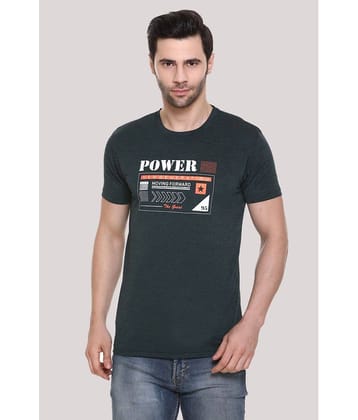 RF RAVES - Olive Polyester Regular Fit Men's T-Shirt ( Pack of 1 )