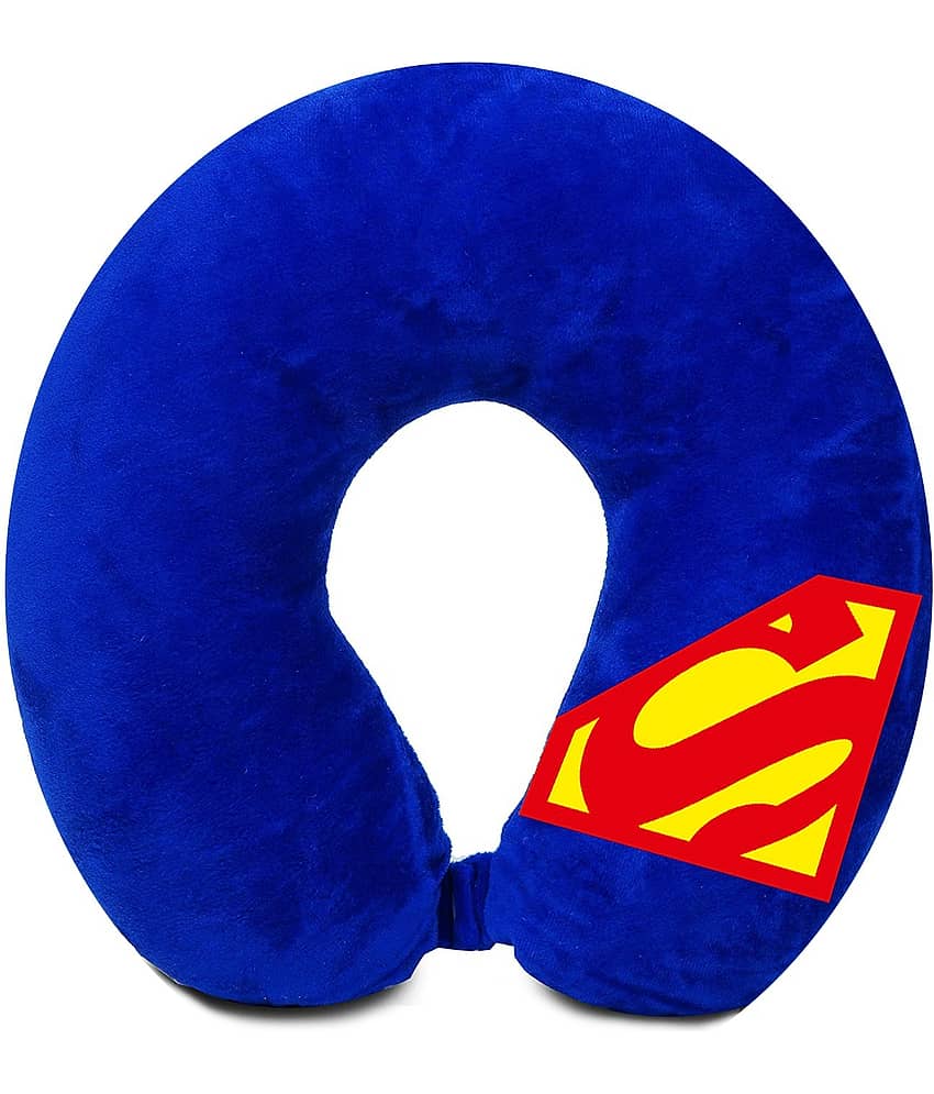 JUZZII Blue Neck Pillow ( Pack of 1 )