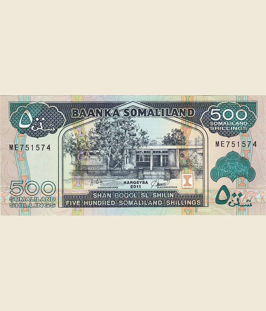 EX RARE SOMALILAND 500 SHILLINGS YEAR - 1994 - 2016 IN TOP UNC GRADE