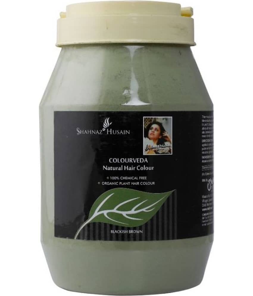 Shahnaz Husain Temporary Hair Color Black BLACKISH BROWN 1 kg