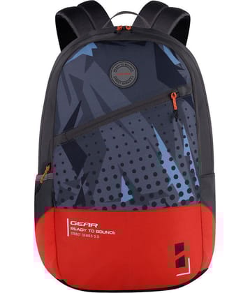 Gear 27 Ltrs Multi Color Backpack