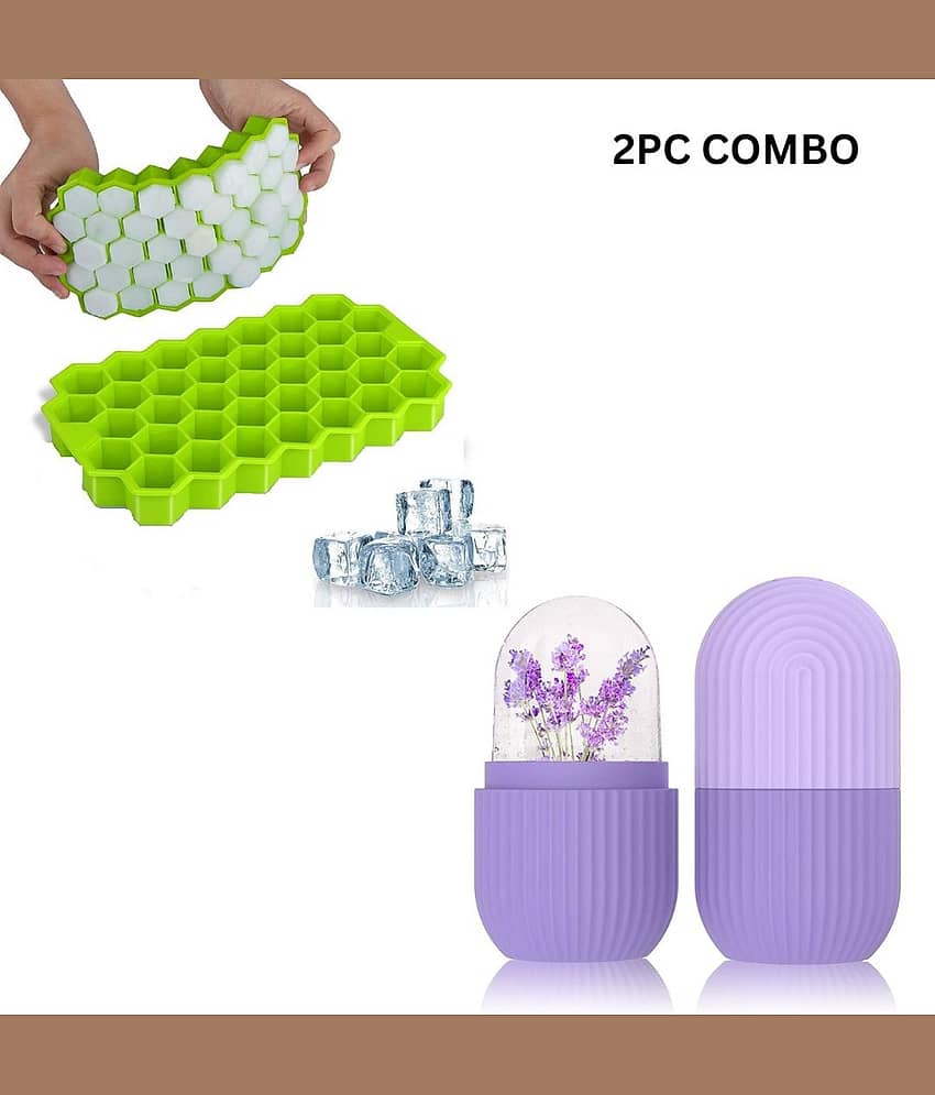 THRIFTKART tray & ice roller Multicolor 2 Pcs