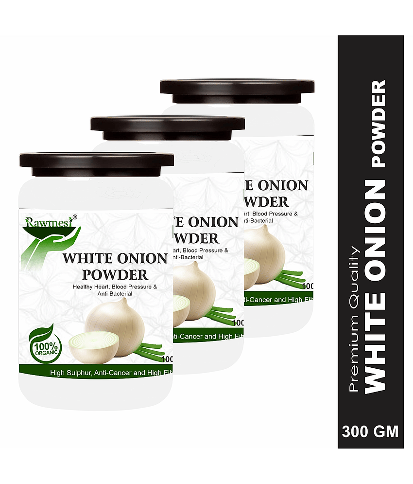 rawmest Dried White Onion/Ready to Use Dressing 300 g Pack of 3