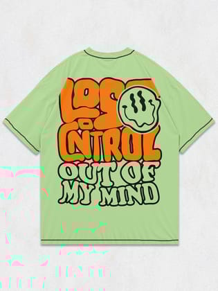Lost Control Oversized T-Shirt-Pistachio Green / S