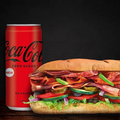 B.M.T. Sandwich (15cm) + Coke(Save 31%) B.M.T. Sandwich (15cm) + Coke(Save 31%)