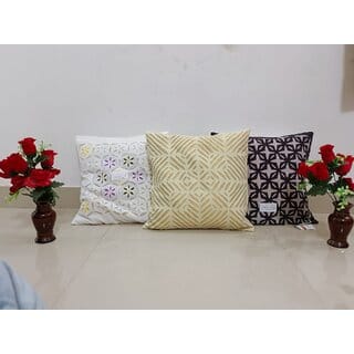 Applique Cushion Cover