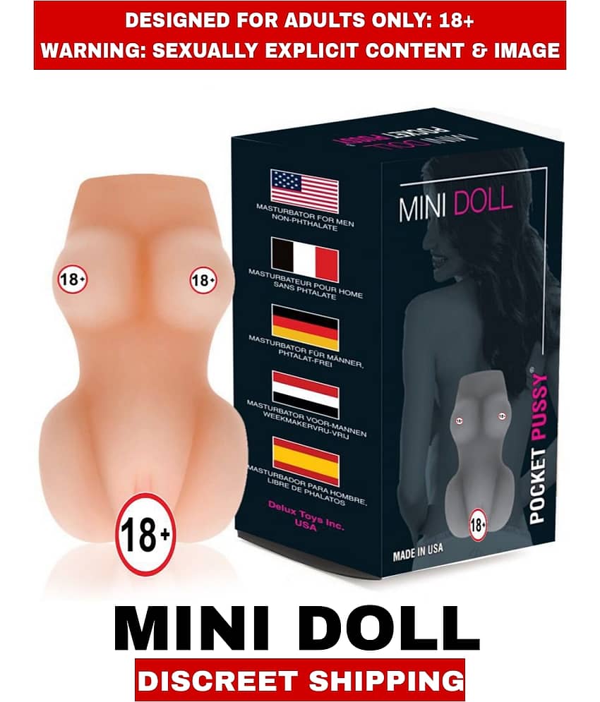 Sexual Wellness  Men's Sex Toys Masturbator Mini Doll Hand-held Masturbator Pocket Pussy Masturbator for Men