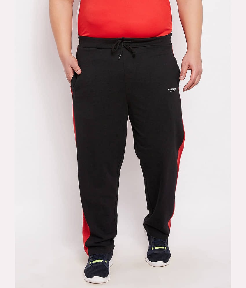 AUSTIVO - Black Cotton Blend Men's Joggers ( Pack of 1 )