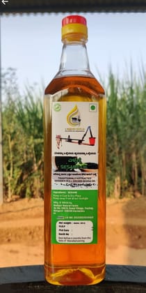 Premium Quality Sesame Oil 1L - Liquid Gold (Traditionally Extracted -Bull Driven Wooden Ghana Oil)