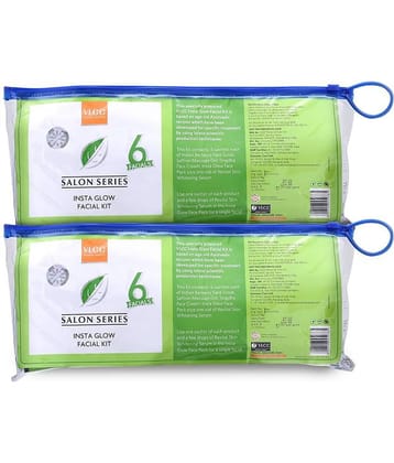 Vlcc Salon Series Instaglow Facial Kit(6 Facials) , 252G(Pack Of 2)