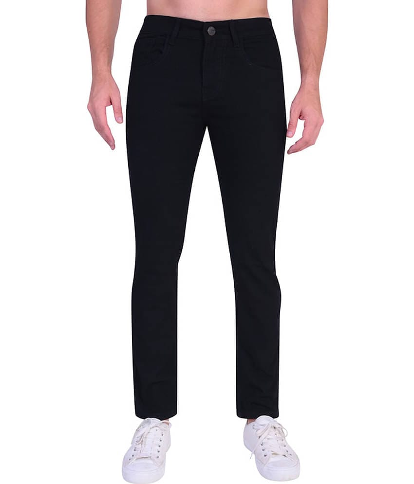 LONDON HILLS Regular Fit Washed Men's Jeans - Dark Blue ( Pack of 1 )