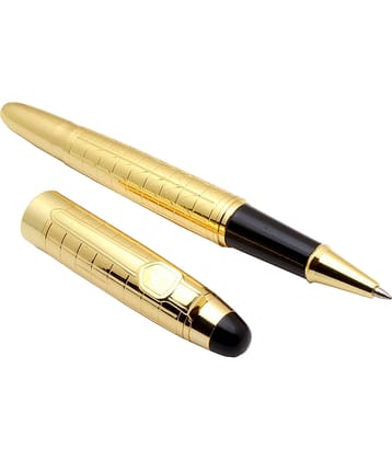 Srpc 95 Full Golden Metal Body Fountain Pen With Fine Nib