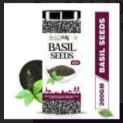 NUTROVALLY BASIL SEEDS 200GM