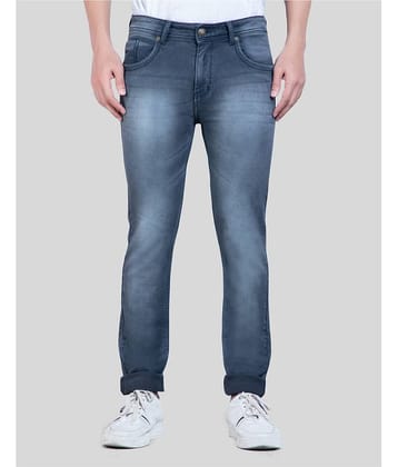 HJ HASASI - Blue 100% Cotton Regular Fit Men's Jeans ( Pack of 1 )