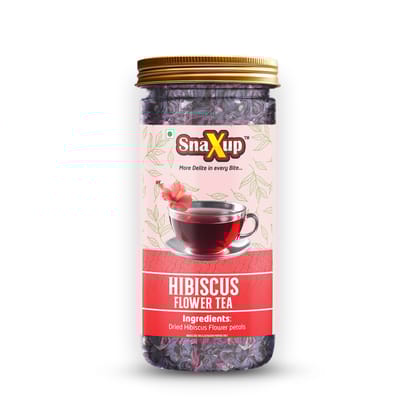SnaXup Hibiscus Flower Tea 100Gm