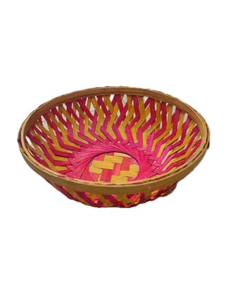 Handmade Bamboo Gift Basket