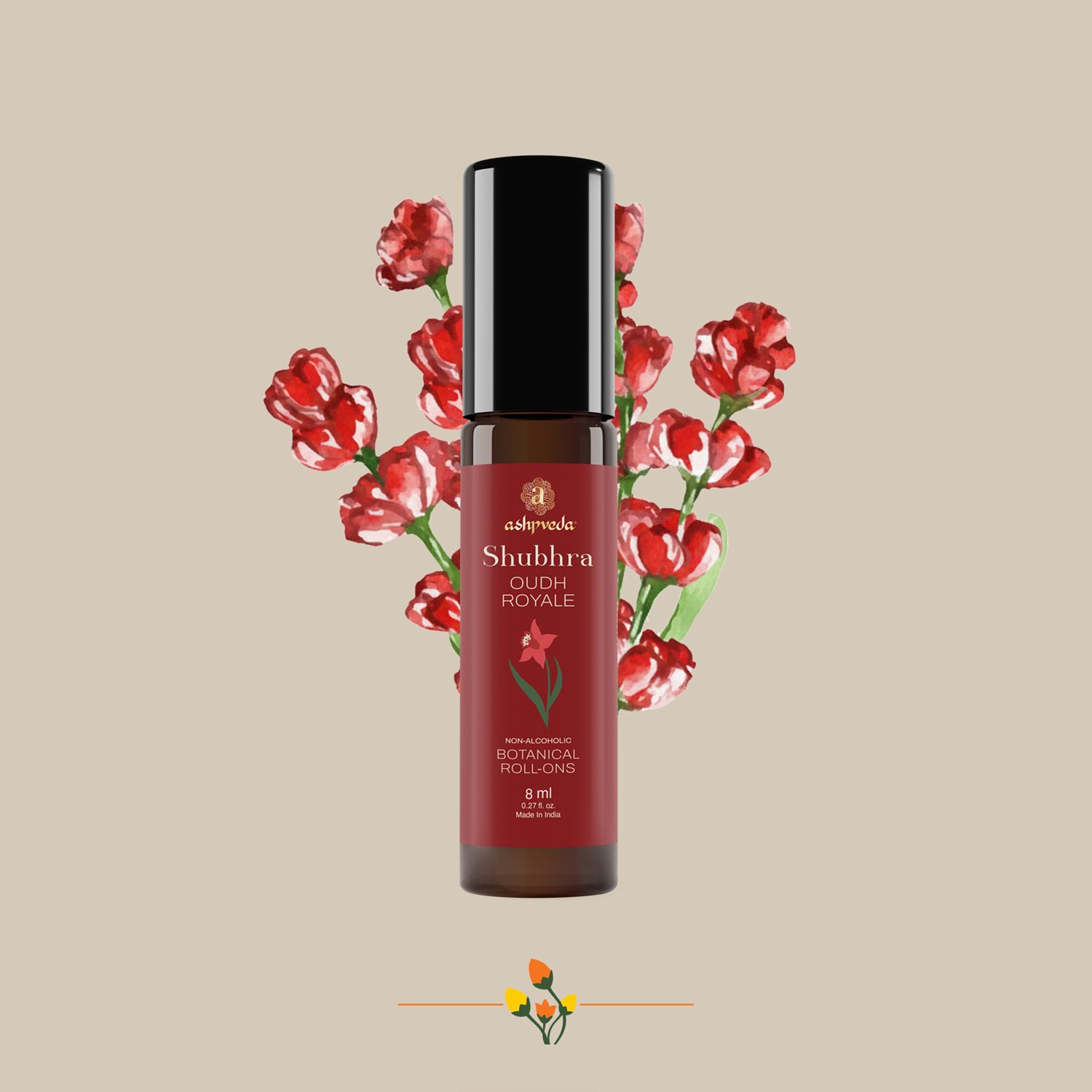 Ashpveda Shubhra Oudh Royale Roll-On Attar