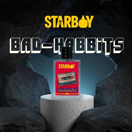 Bad Habbits by STARBOY  50ml Eau de PERFUMA (EDP) | Own the Chaos