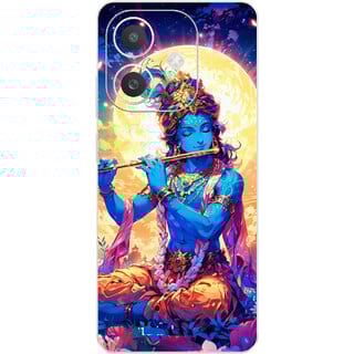 Yug Emporium Oppo A3x Krishna ji Theme (Back Cover, Multicolor)