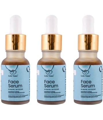 Looks United Hyaluronic Acid Face Serum Pack Of 3 (15 ml Each)