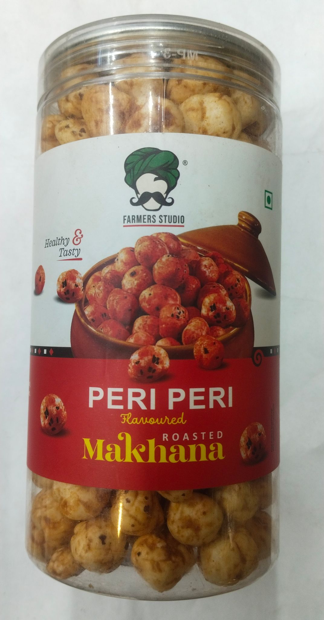 Farmers studio Peri peri Flavoured Roasted Makhana 