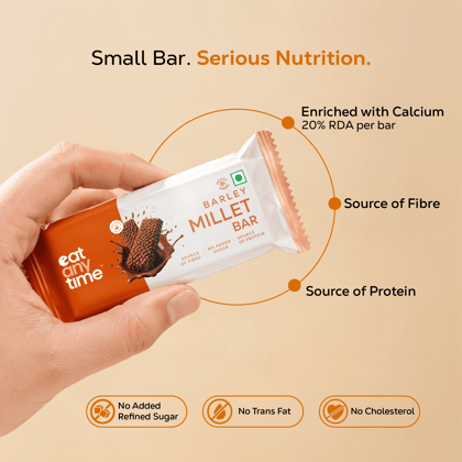 Barley Millet Bar Barley Millet Bar - Pack of 3 - 36 Bars
