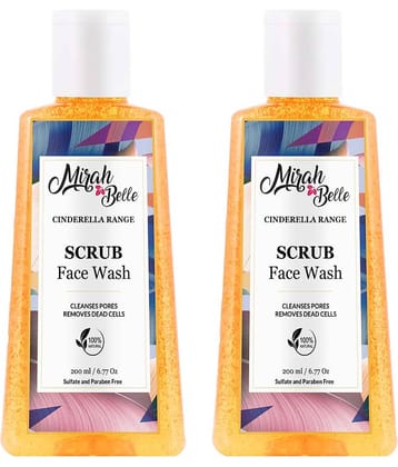 Mirah Belle - Neroli Exfoliating Scrub Face Wash 200 ml (Pack of 2)