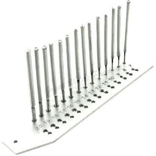 Micro Tap Die Set 0.7mm to 2.0mm Mini Tap Die Set 14 pcs Jewellery Tools Micro Tap Die Set 0.7mm to 2.0mm Mini Tap Die Set 14 pcs Jewellery Tools
