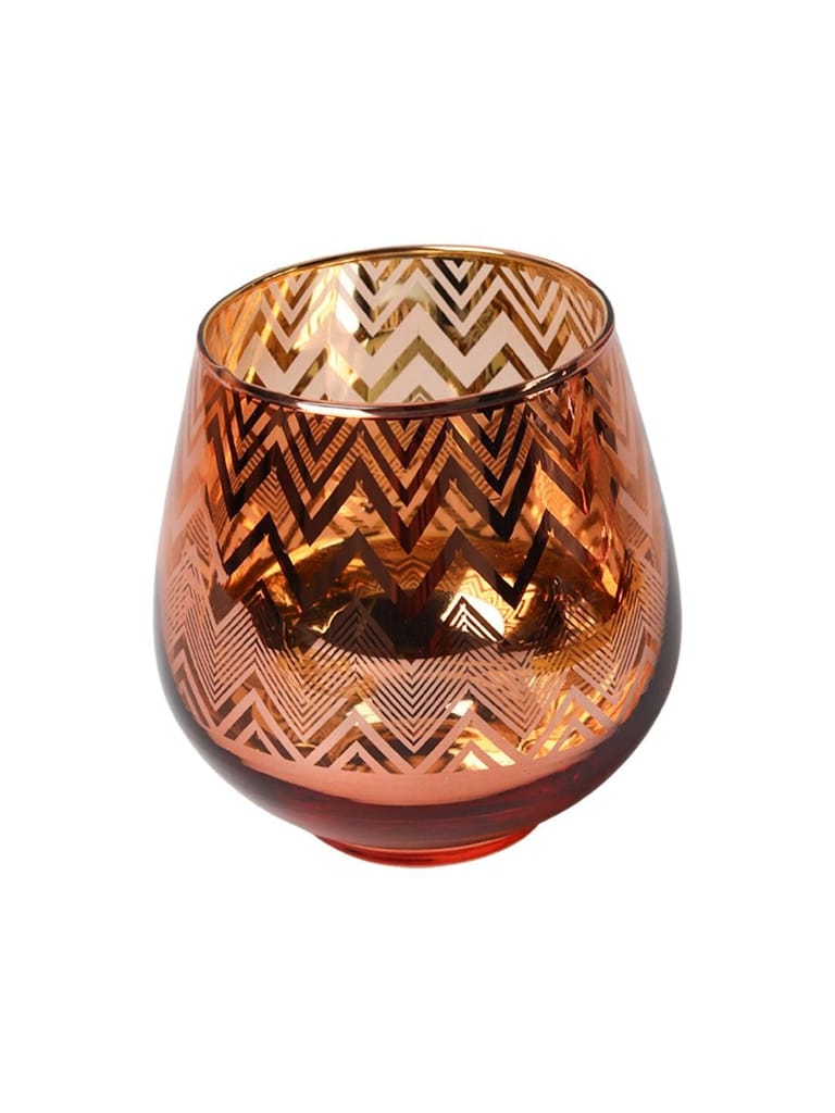 Pink + Golden T-Lite Holders