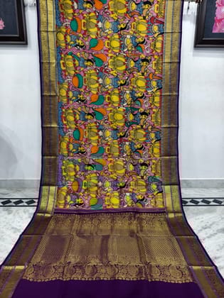 Kalahasti Kalamkari on Kanchi Style 5-Kanchi Style
