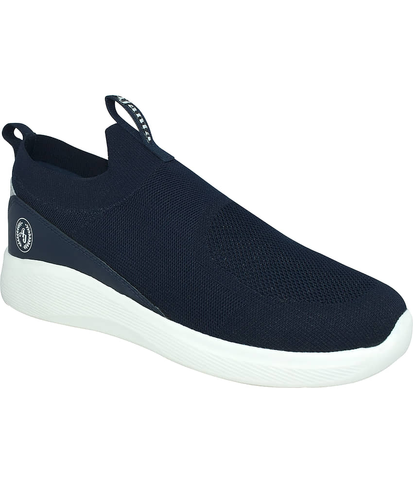 Ajanta - Blue Men's Slip-on Shoes