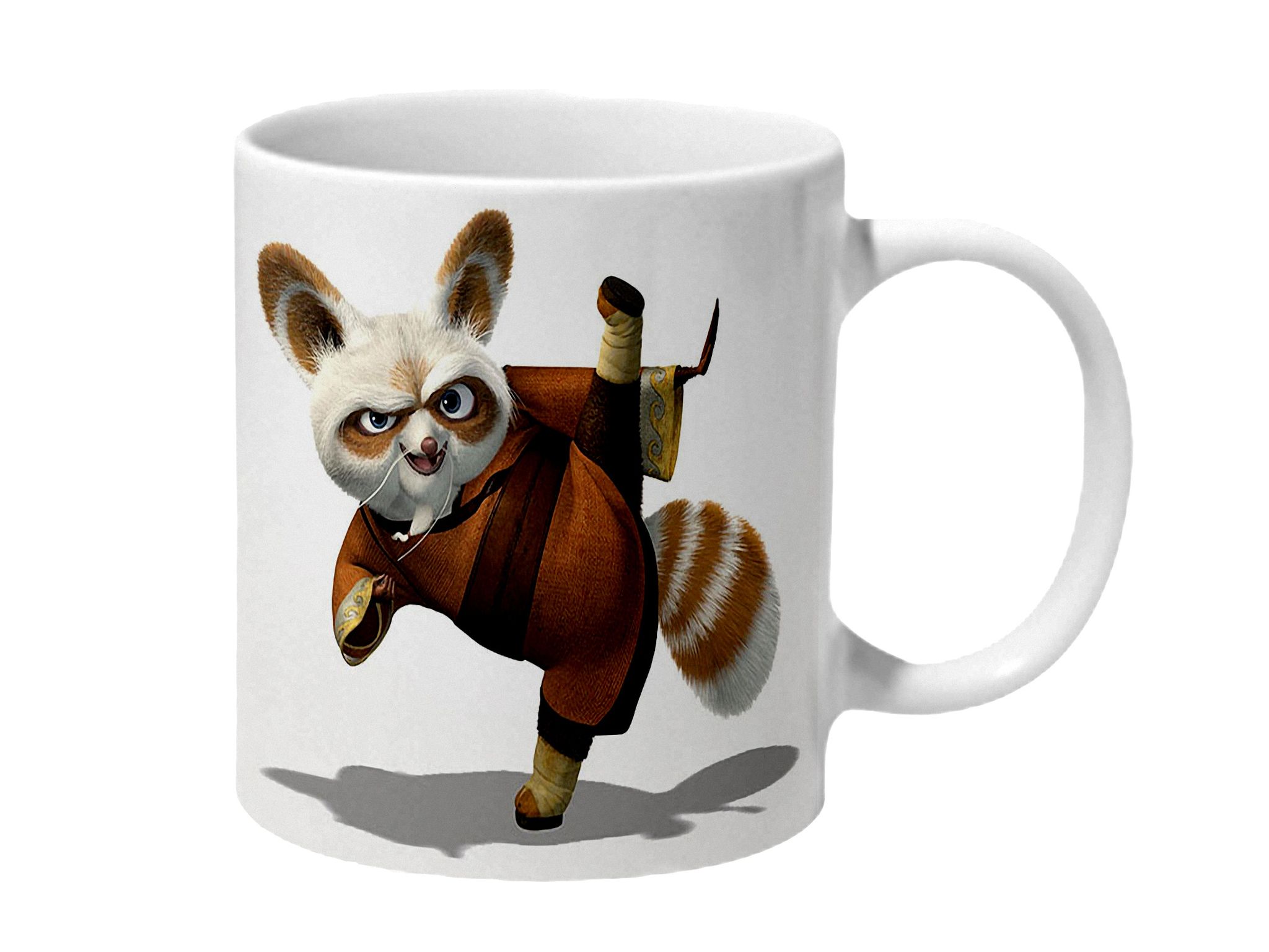Multicolor Kung Fu Panda Master Shifu Ceramic Mug