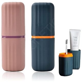 Travel Toothbrush Holder Case  Square Toothbrush Box  Cover
