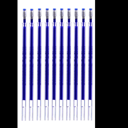 GEMSY Heat Erasable Pen Blue Fabric Marking-10