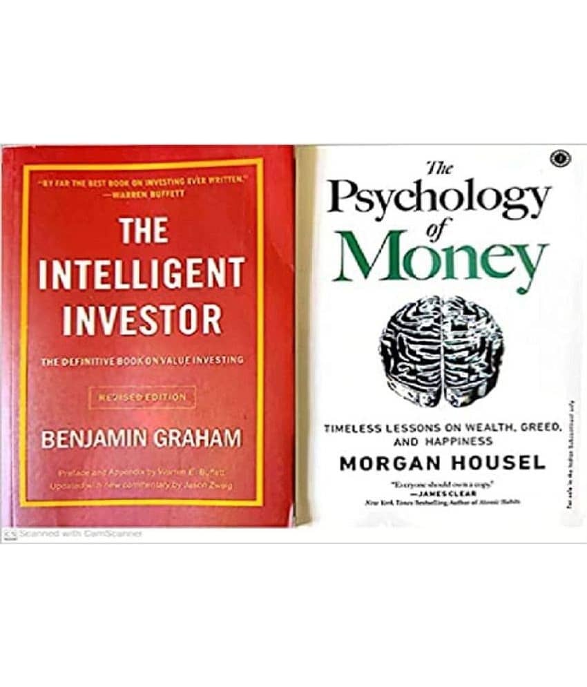 The Intelligent Investor and The Psychology of Money Set of 2 Books in English