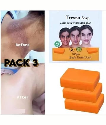 Treszo Skin Whitening Jiara Soap for All Skin Type ( Pack of 3 )