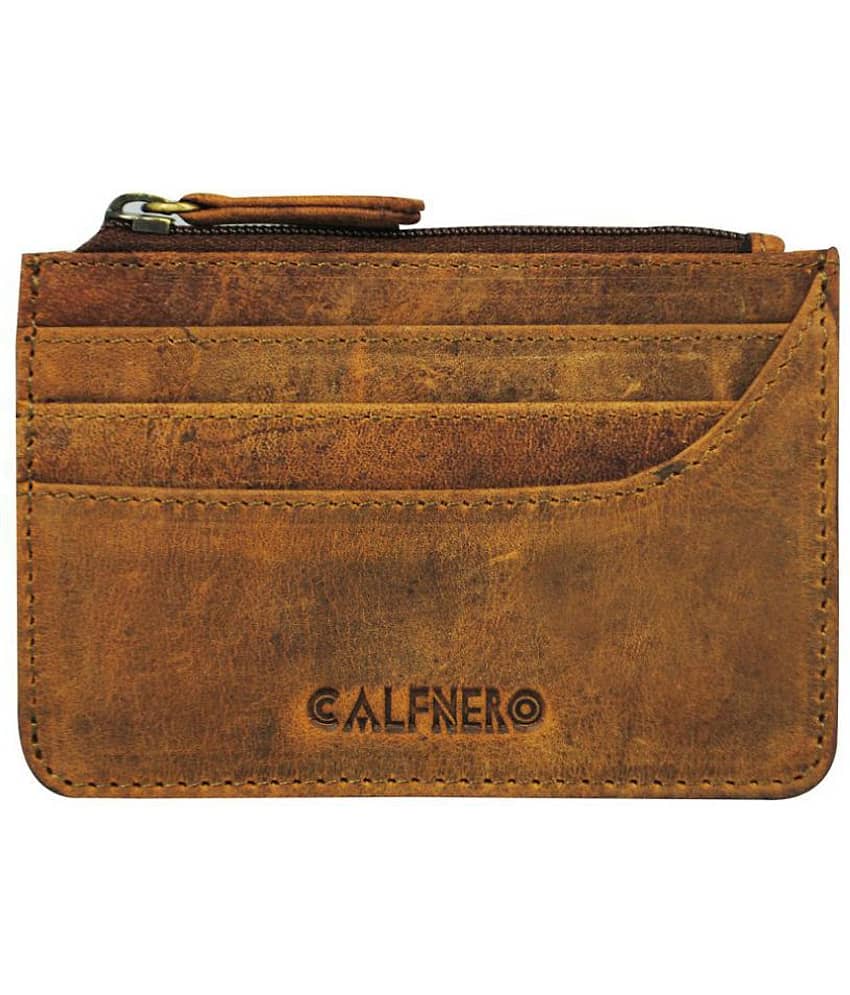 Calfnero Genuine Leather Card Case wallet