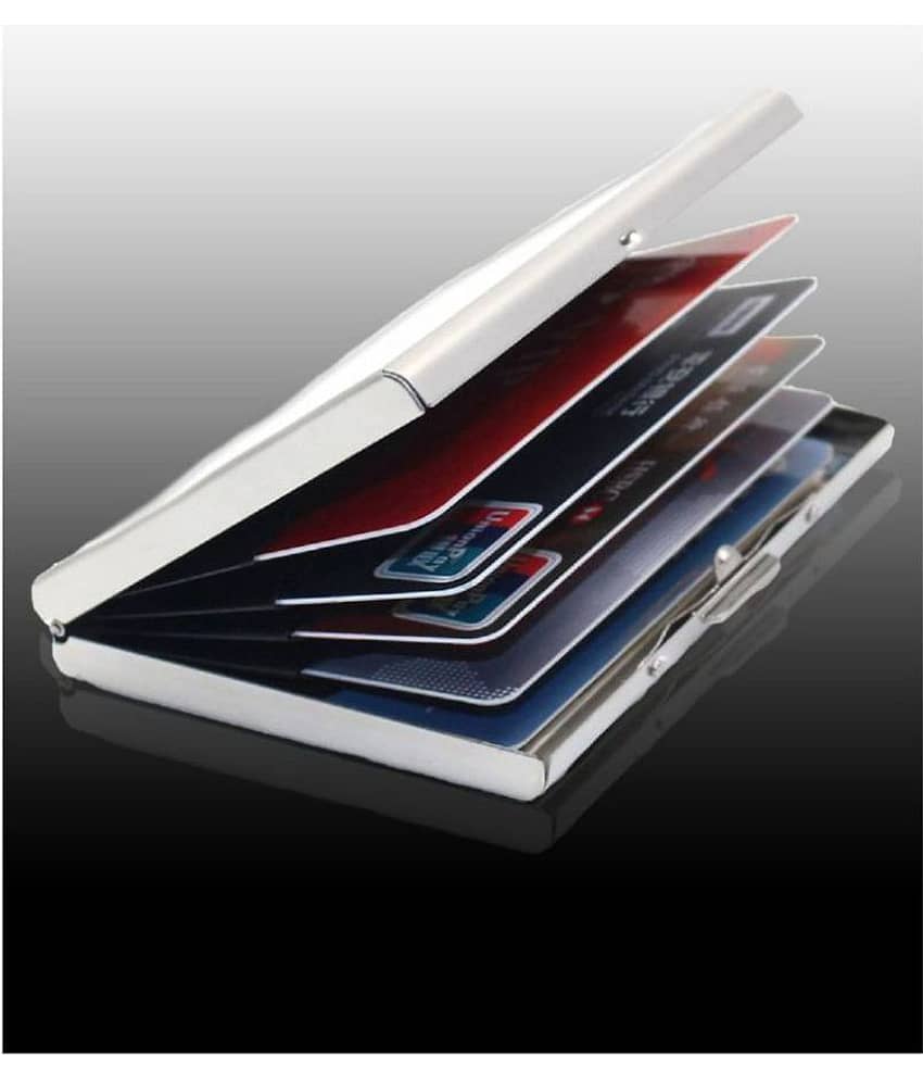 SHB High Quality Steel Plain ATM Card Holder with 6 card slots