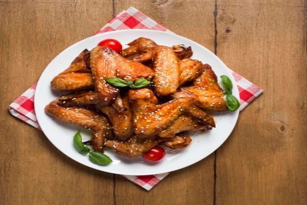 Peri peri chicken wings