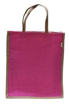 Maatru Jute Hand Bag-Pink Maatru Jute Hand Bag-Pink