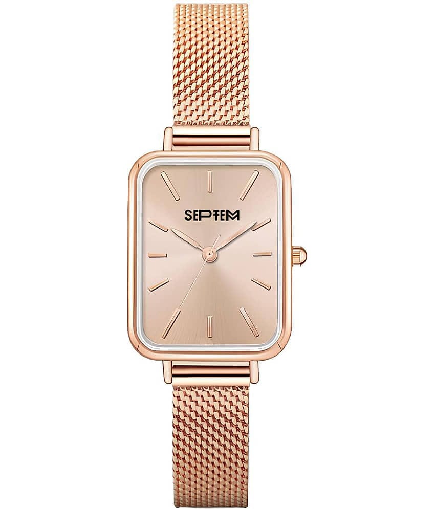 Septem Rose Gold Stainless Steel Analog Womens Watch