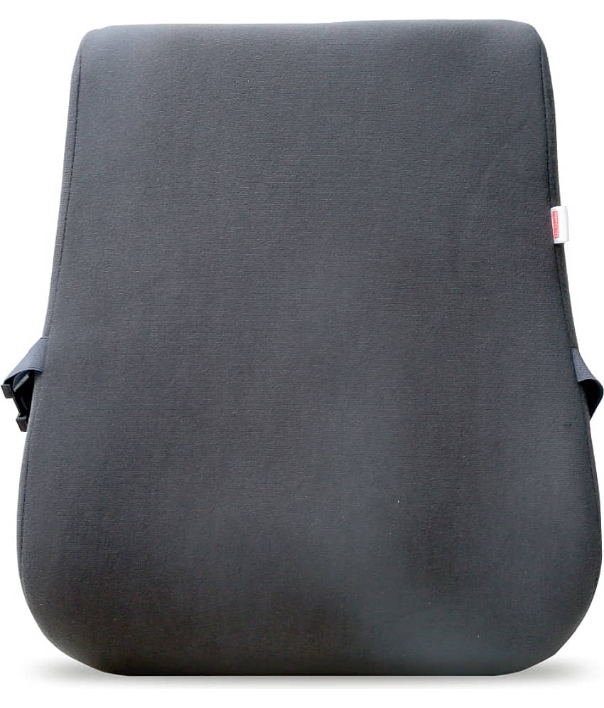 Dr.Ortho Backrest Full Size For Chair & Car Sofa Chair Back Support - Foam, Black