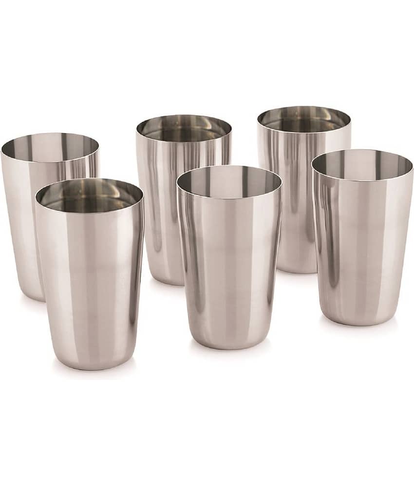Neelam Stainless Steel 300 ml Glasses