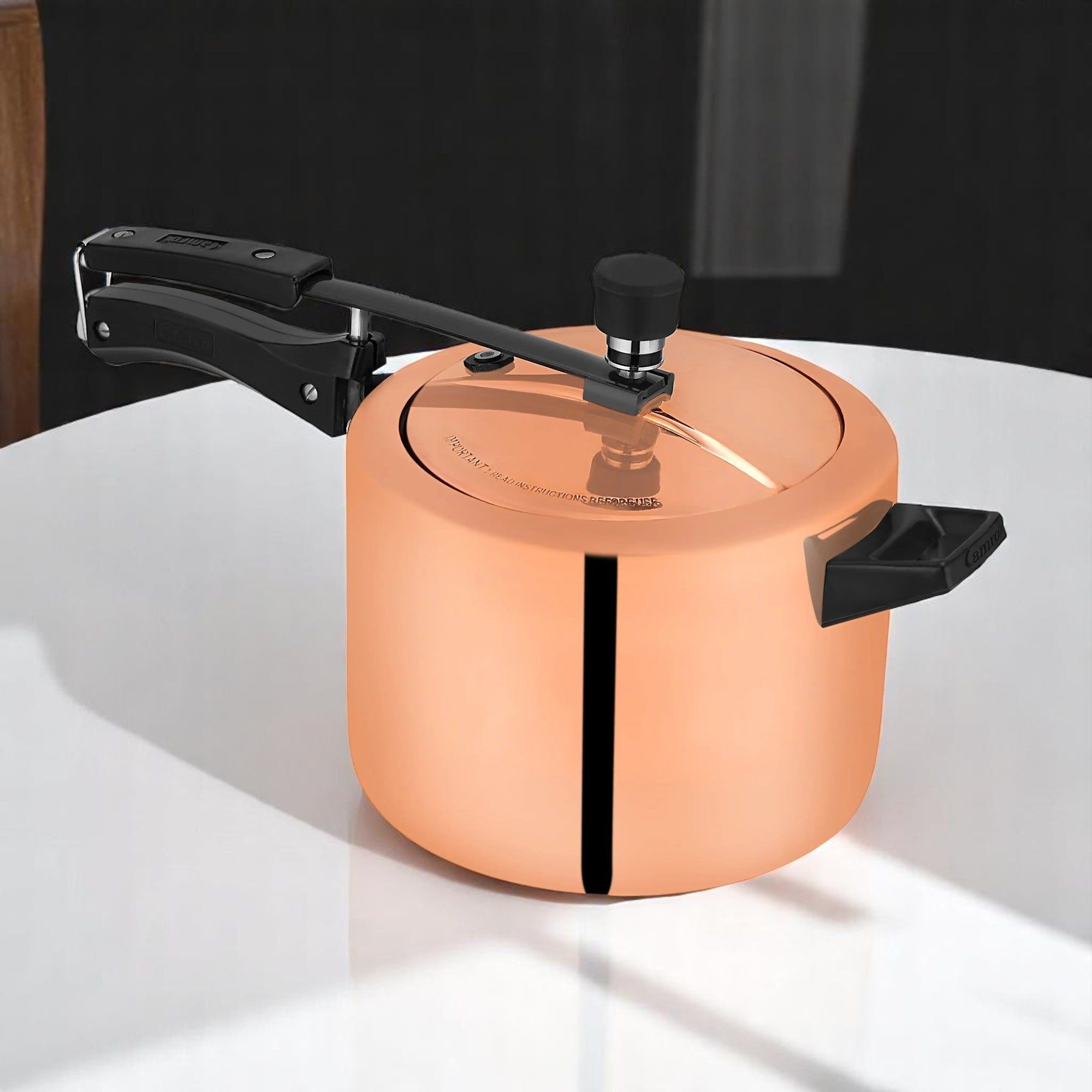 Pure Copper Cooker for Superior Heat Distribution and Style-3L