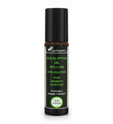 Eucalyptus Roll-On 10 ml | Herbal Aromatherapy Roll On | Helps provide a cooling, refreshing sensation that supports easy breathing and relaxation.