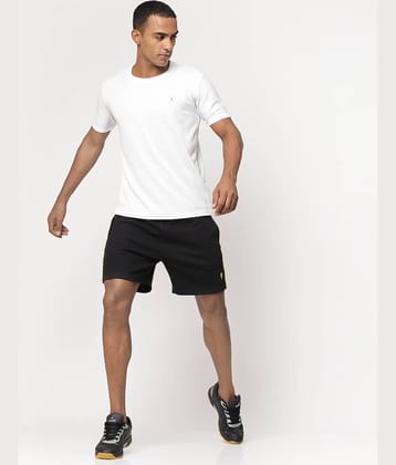 EPPE Black Polyester Men's Shorts ( Pack of 1 )