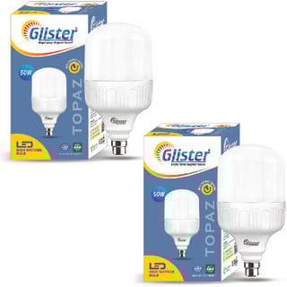 Glister 50W LED Bulb(PACK OF 2)
