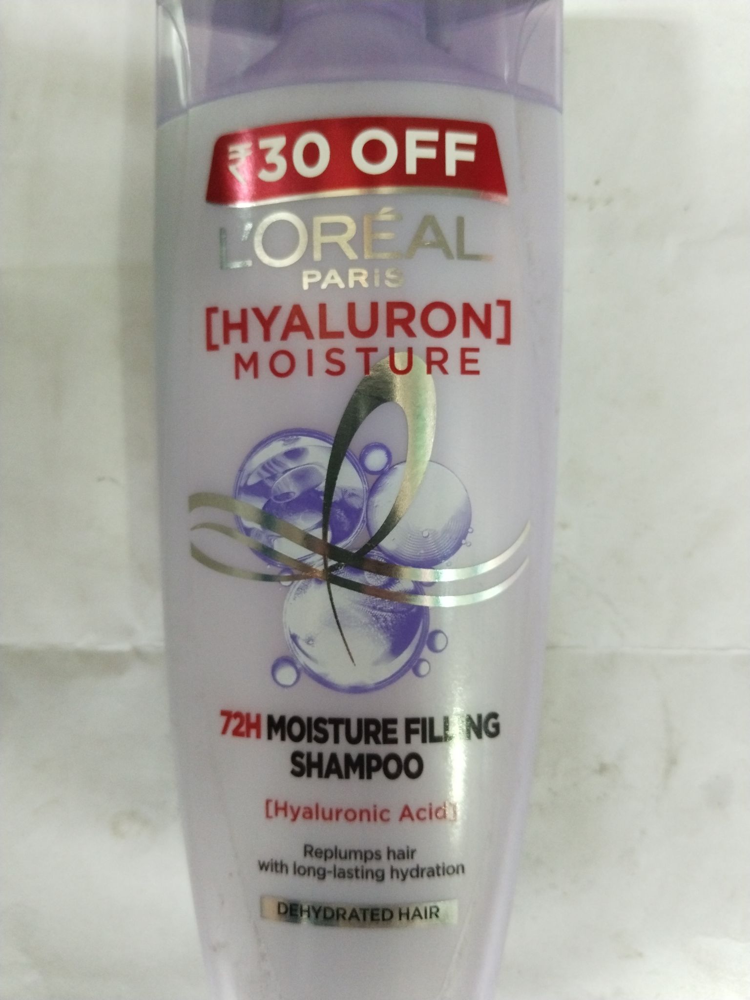 Loreal Paris Dehydrated hair 72h moisture filling Shampoo 