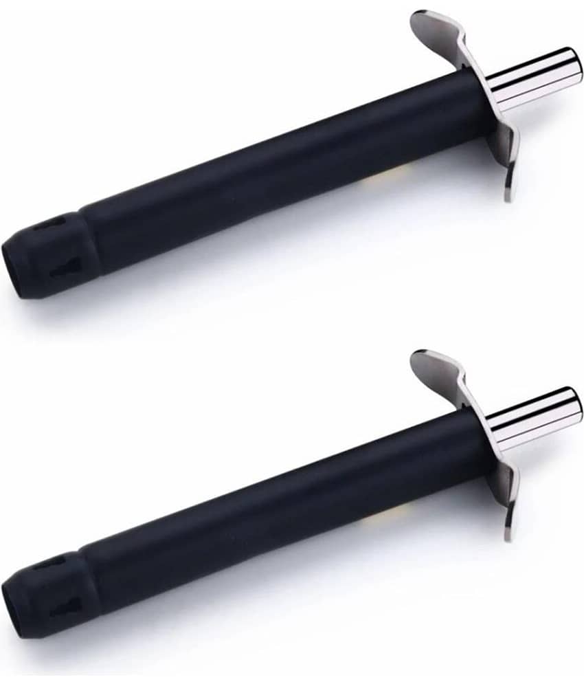 MAGICSPOON Black Stainless Steel Kitchen Gas Stove Lighter ( Pack of 2 )